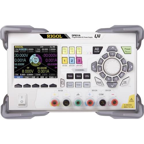 Rigol DP831A Labornetzgerät, einstellbar kalibriert (ISO) 0 - 8 V 0 - 5 A 195 W Anzahl Ausgänge 3 x