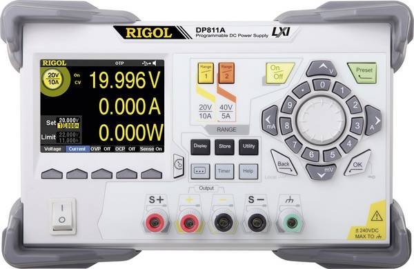 Rigol DP811A Labornetzgerät, einstellbar 0 - 40 V/DC 0 - 10 A 200 W Anzahl Ausgänge 1 x