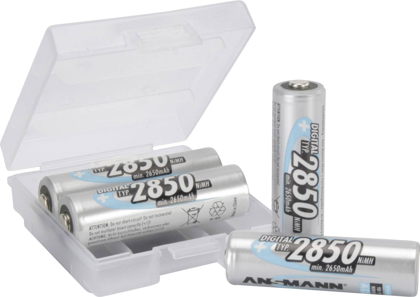 Ansmann Mignon (AA) Akku NiMH 2850 mAh 1.2 V 1 Set Ansmann Mignon (AA) Akku NiMH 2850 mAh 1.2 V 1 Set