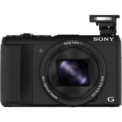 Sony DSC-HX60B Digitalkamera 20.4 Megapixel Opt. Zoom: 30 x Schwarz  Full HD Video, WiFi, Blitzschuh