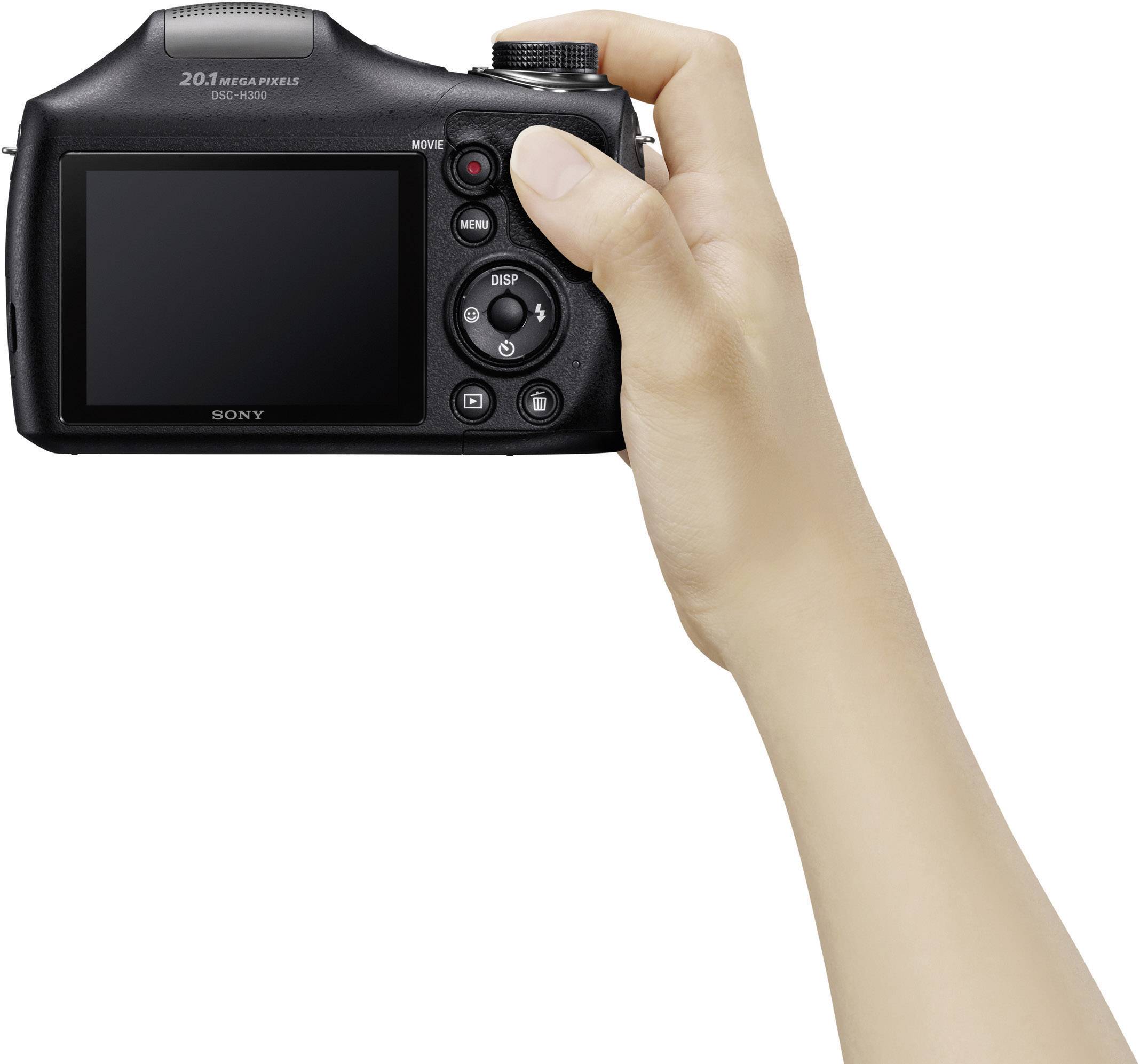 Sony Cyber-shot DSC-H300 - Digitalkamera - Kompaktkamera - 20.1 MPix - 720p - 35x optischer Zoom-6