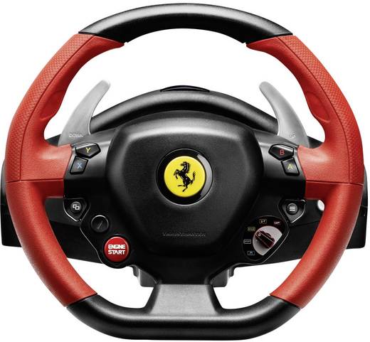 Thrustmaster Ferrari 458 Spider Lenkrad Xbox One Schwarz