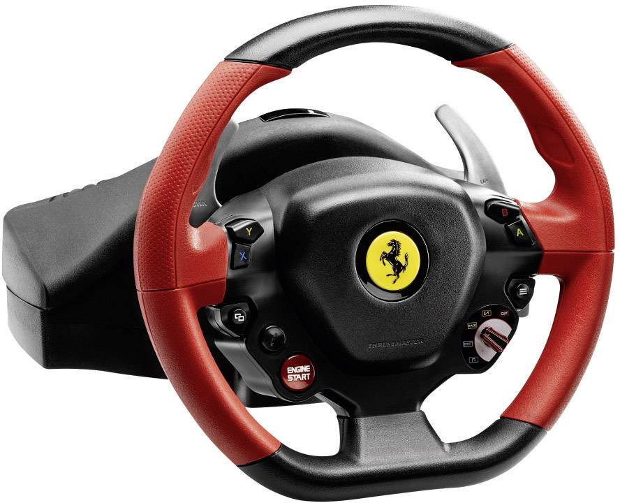 Thrustmaster Ferrari 458 Spider Lenkrad Xbox One Schwarz inkl. Pedale-2
