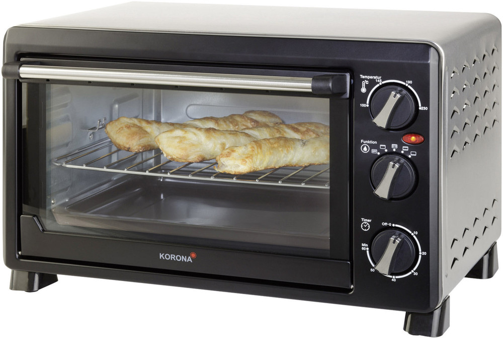 Korona 57301 Minibackofen mit Grillspieß, HeißluftFunktion, Timerfunktion 23 l kaufen