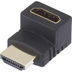 Image of HDMI Adapter [1x HDMI-Stecker - 1x HDMI-Buchse] 270° nach oben gewinkelt vergoldete Steckkontakte SpeaKa Professional