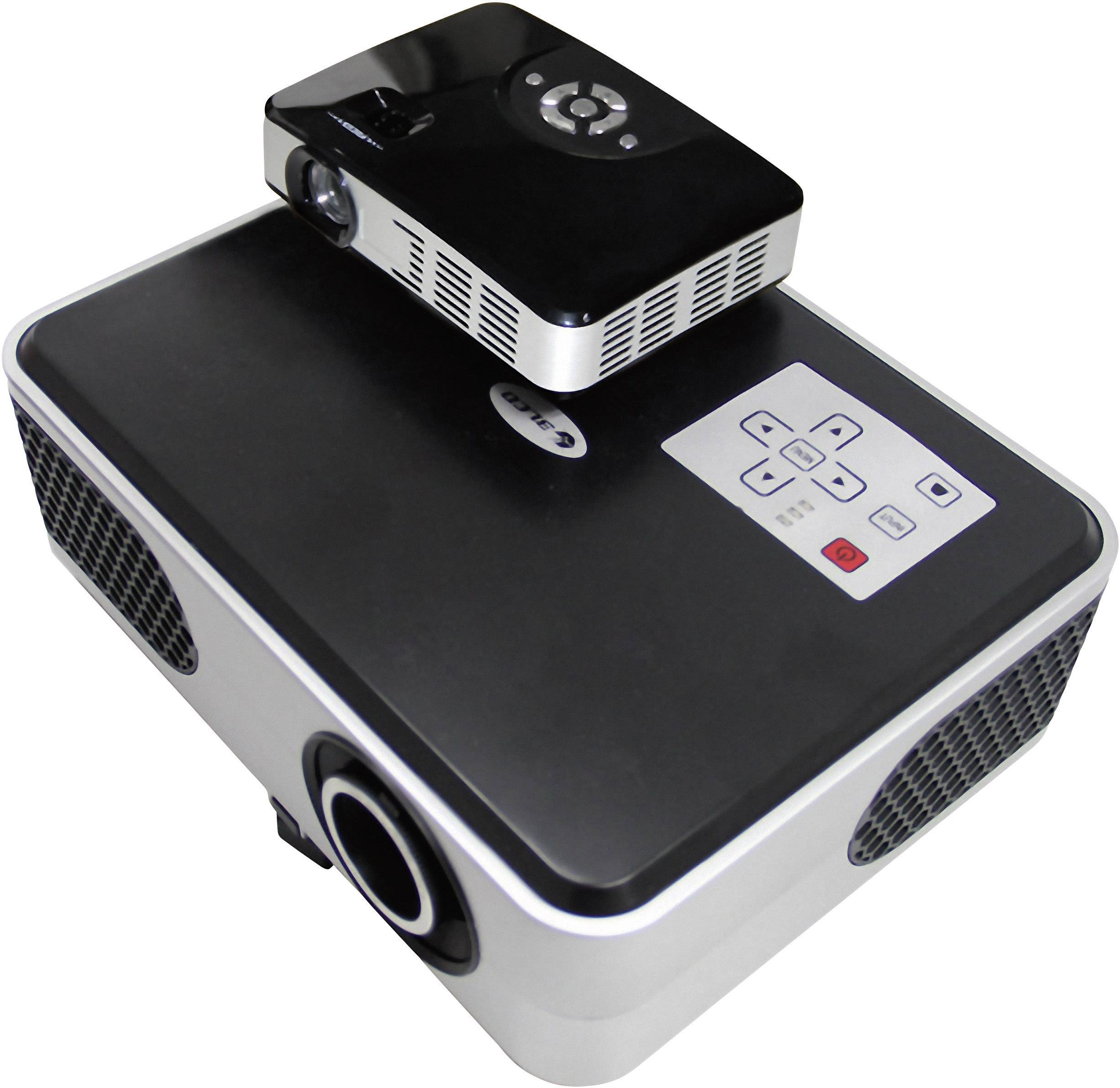 Telefunken Projektor Mini LED 400 Lumen DLP,RGB-LED-7