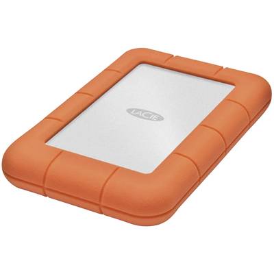 LaCie Rugged Mini 5 TB  Externe Festplatte 6.35 cm (2.5 Zoll) USB 3.2 Gen 1 (USB 3.0) Silber, Orange STJJ5000400