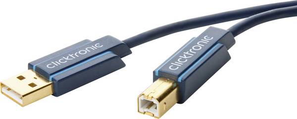 Clicktronic USB-2.0-Kabel 70097