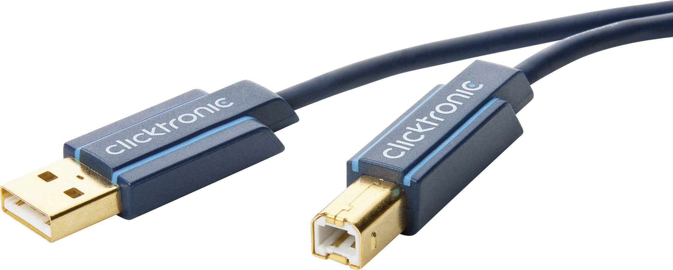 Clicktronic USB-2.0-Kabel 70097-0