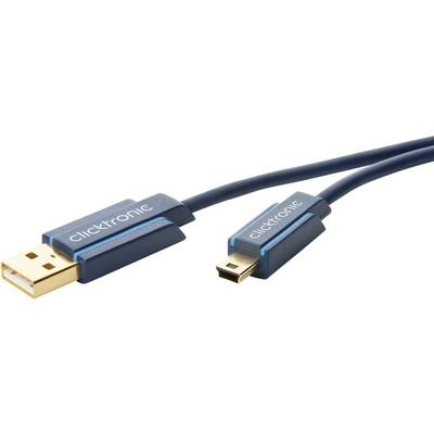 Clicktronic Mini-USB 2.0-Adapterkabel 70127-0