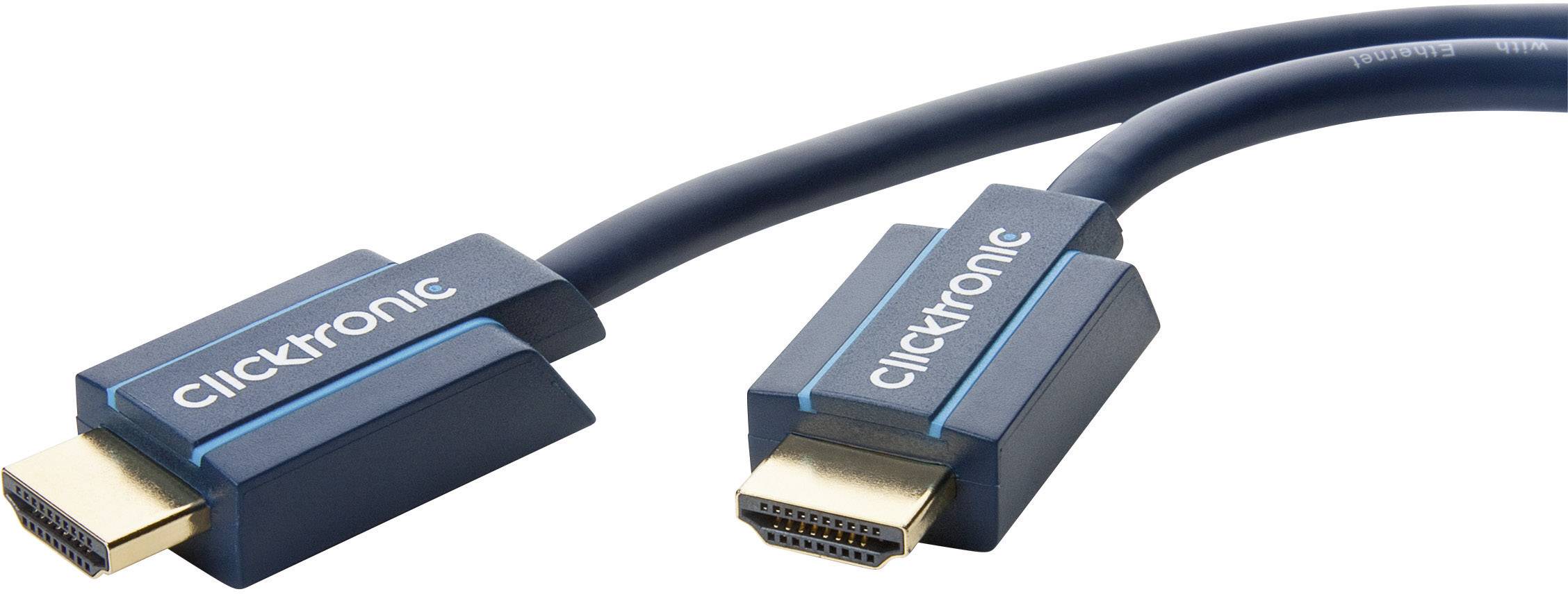 CLICKTRONIC Casual HDMI ST->ST HighEnd Kabel 2,0m