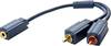 Clicktronic MP3 Y-Adapter 70493