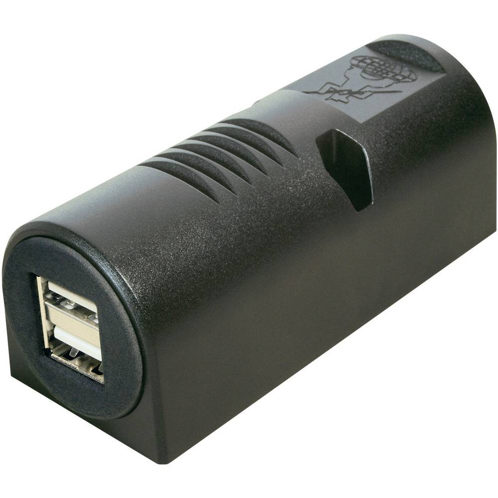 ProCar USB aansluiting opbouw 2 voudig Stroombelasting (max.)=5000 mA