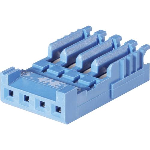 Thumbnail - TE Connectivity Buchsengehäuse-Kabel AMPMODU HE14 Polzahl Gesamt 6 Rastermaß: 2.54 mm 281786-6 1 St.