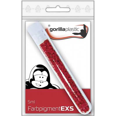 Gorilla Plastic EXS Modellierperlen-Farbpigmente Rot 5 ml