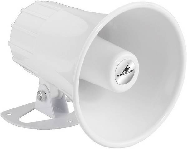 Monacor NR-22KS Druckkammerlautsprecher 15 W Weiß 1 St.