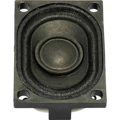 Visaton K 28.40 - 8 Ohm 1.6 Zoll 4 cm Kleinlautsprecher 2 W 8 Ω Oval, Kunststoff-Membran