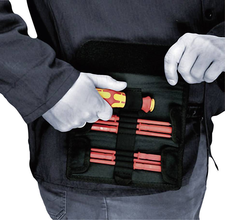 Wera Kraftform Kompakt 60i+iS/62i/65i/67i/17 VDE Wechselklingen-Set 17teilig Schlitz, Kreuzschlitz Phillips, Kreuzschlit-4