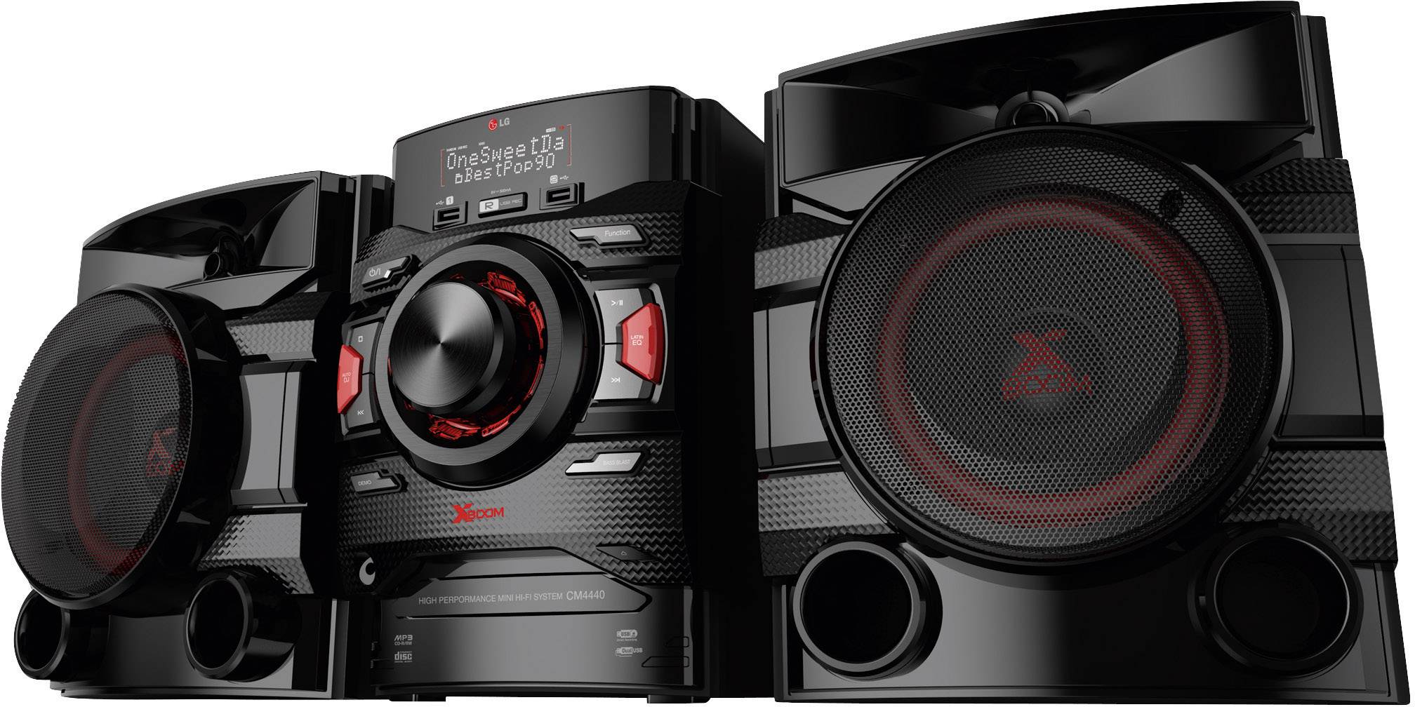 LG CM4441 Stereoanlage (CDPlayer, Bluetooth® 2x USB, UKWRadio, AUXIn