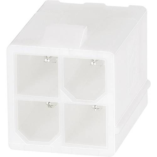 TE Connectivity Stiftleiste (Standard) VAL-U-LOK Polzahl Gesamt 4 Rastermaß: 4.20 mm 1586037-4 1 St.