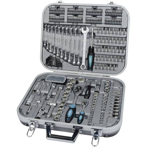 Thumbnail - Brüder Mannesmann Steckschlüsselsatz metrisch 1/4 (6.3 mm), 1/2 (12.5 mm) 232teilig M98450