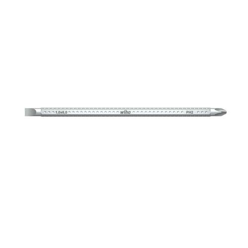 Wiha 284 73 Schli.4,0-PH1 Werkstatt Schlitz, Kreuzschlitz Phillips Wechselklinge 4 mm PH 1 150 mm Passend für (Serie Sch...