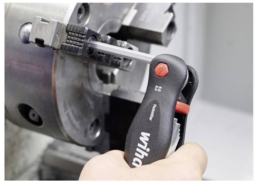 Handklapphalter 9-teilig gemischt PocketStar Wiha - Artikel: 4010995252939-2