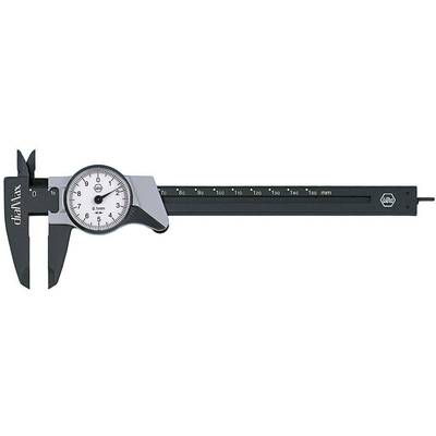 Wiha dialMax 27082-ISO Uhrenmessschieber kalibriert (ISO) 150 mm 