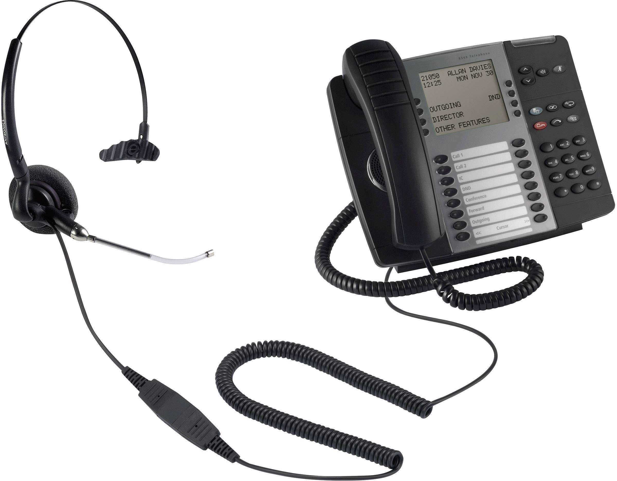 Headset: Buy Noise Canceling Quick Disconnect & QD Headset To USB