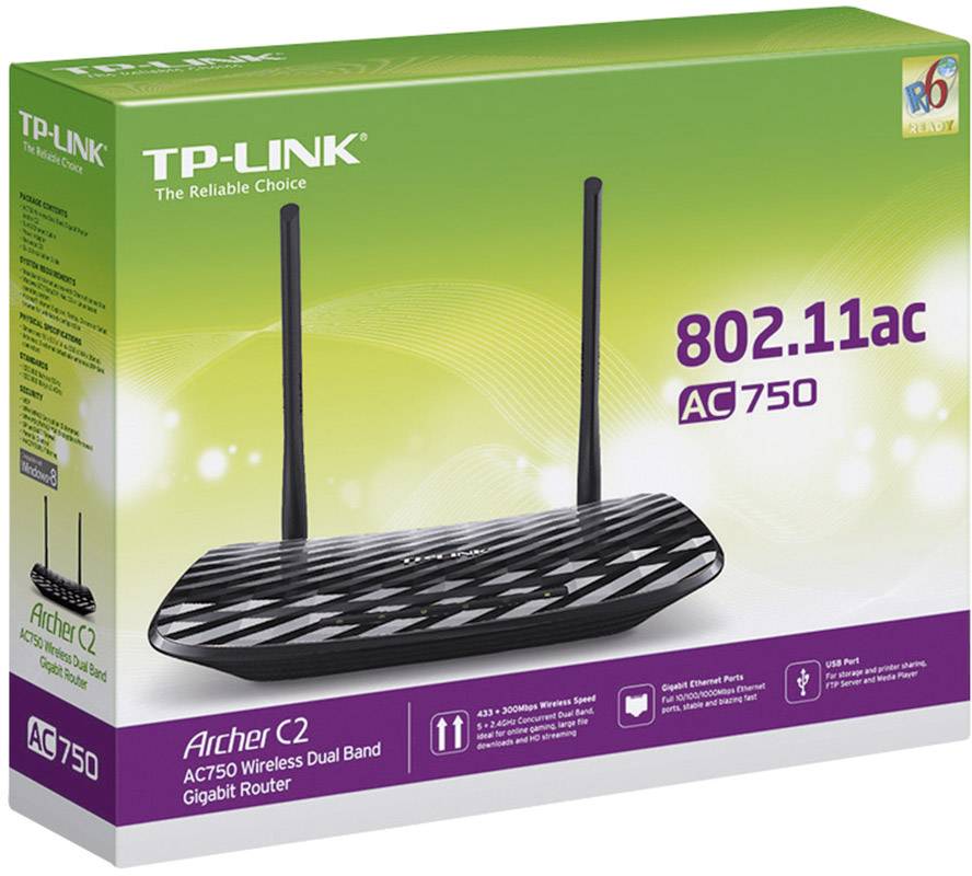 TP-Link Wireless Router ARCHER C2-3