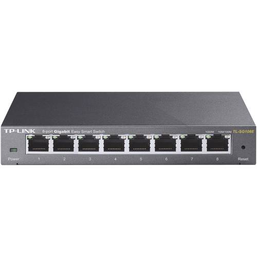 Thumbnail - TP-LINK TL-SG108E Netzwerk Switch 8 Port 1 GBit/s