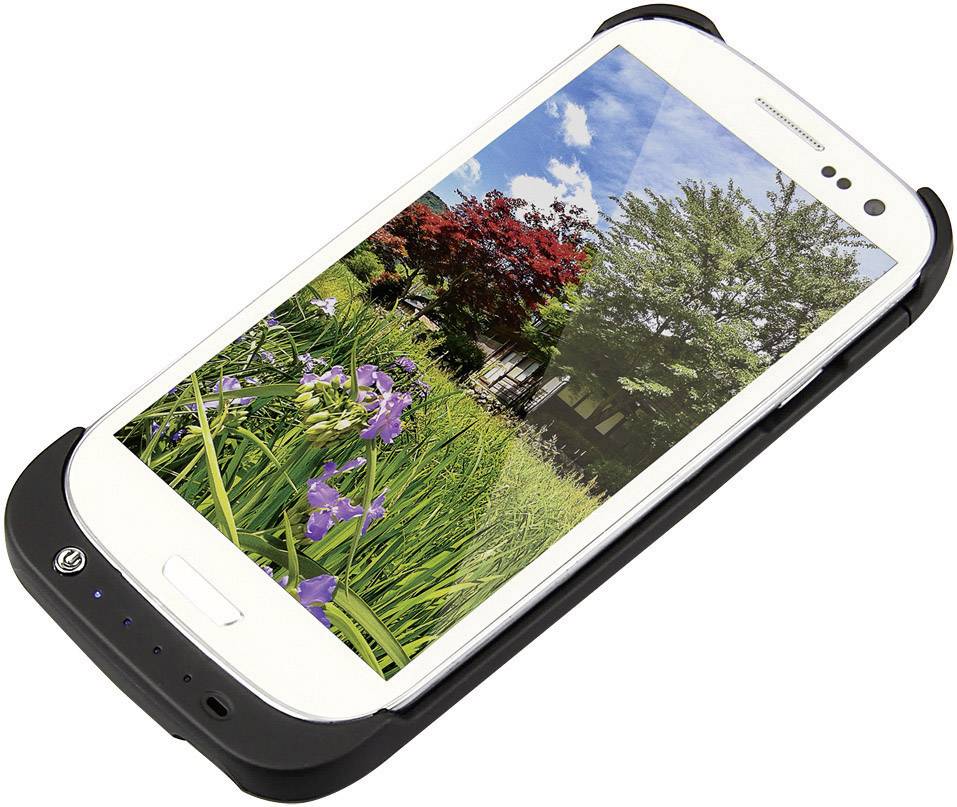 LogiLink Schutzhülle für Samsung Galaxy S3 mit integriertem 3200 mAh Akku-0