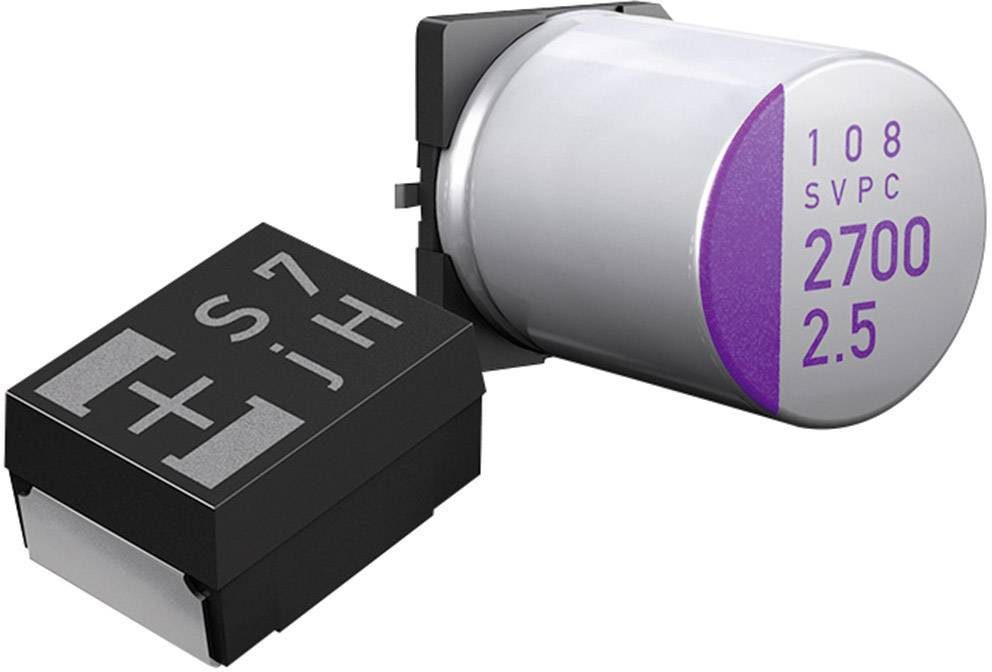 Panasonic 16SVP180MX Elektrolyt-Kondensator SMT 180 µF 16 V/DC 20% (Ø x H) 10mm x 8mm