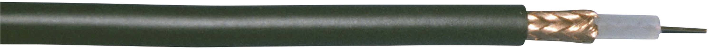 BEDEA Koaxialkabel Außen-Durchmesser: 10.30 mm RG213 50 ¿ 60 dB Schwarz Bedea 10970941 Meterware