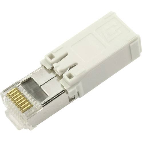 Telegärtner 100007452 STX V1 RJ45-Steckereinsatz Cat.6A 100007452 Stecker, gerade Pole: 8P8C 1 St.