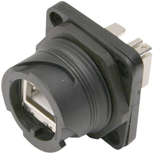 Telegärtner 100007417 STX V1 RJ45-Steckerset Kunststoff Variante 1 100007417 Kupplung, Einbau Pole: 8P8C Schwarz 1 St.