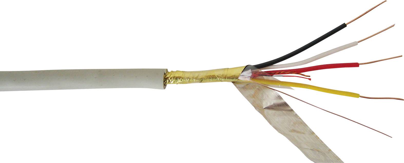 2x2x0,6 mm² Telefon Verlegekabel Telefonleitung 4adrig Telefonkabel 15 m