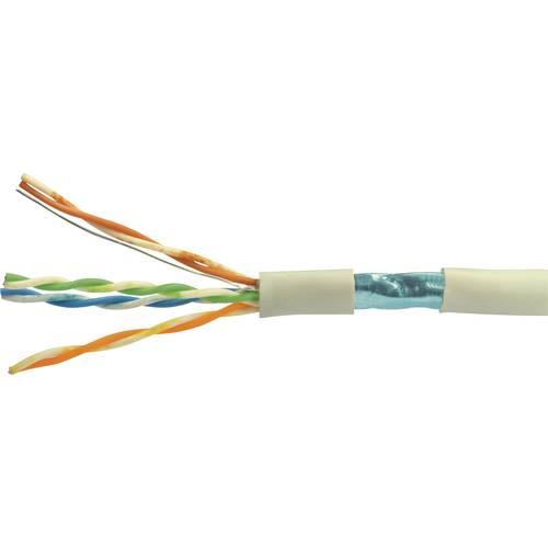 Thumbnail - VOKA Kabelwerk 103080-00 Netzwerkkabel CAT 5e F/UTP 4 x 2 x 0.2 mm² Grau Meterware