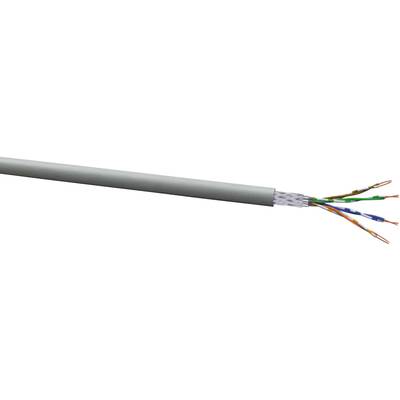VOKA Kabelwerk 102580-00 Netzwerkkabel CAT 5e SF/UTP 4 x 2 x 0.13 mm² Grau Meterware
