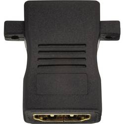 Image of HDMI Adapter gerade [1x HDMI-Buchse - 1x HDMI-Buchse] Schwarz Inakustik