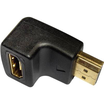 Inakustik 0090201002 HDMI Adapter [1x HDMI-Buchse - 1x HDMI-Stecker] Schwarz vergoldete Steckkontakte 
