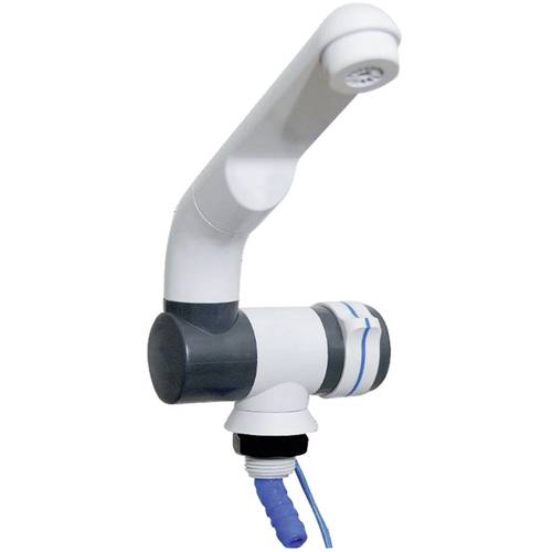 Barwig 4000-76 Camping-Wasserhahn Schlauch-Anschluss 10 mm Grau, Anthrazit, Weiß