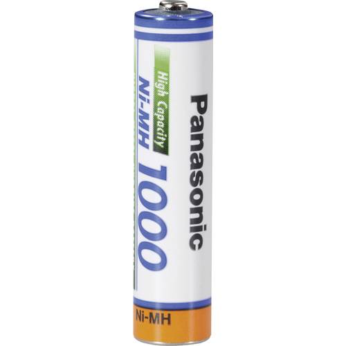 Thumbnail - Panasonic Micro (AAA)-Akku NiMH 1000 mAh 1.2 V 1 St.