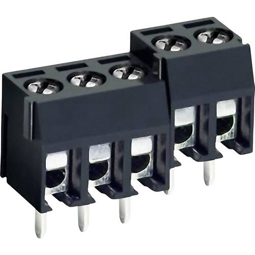 DECA 1192188 Schraubklemmblock 1.31 mm² Polzahl 2 Schwarz 1 St.