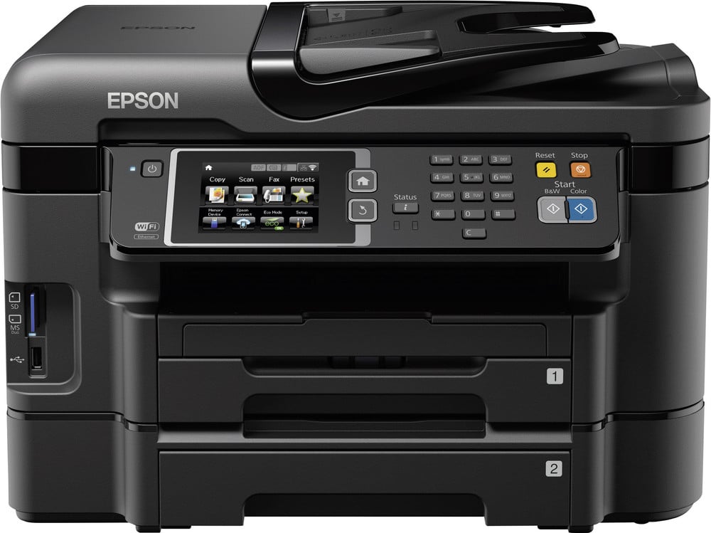Epson Workforce Wf 3640dtwf Tintenstrahl Multifunktionsdrucker A4 Drucker Fax Kopierer 4798