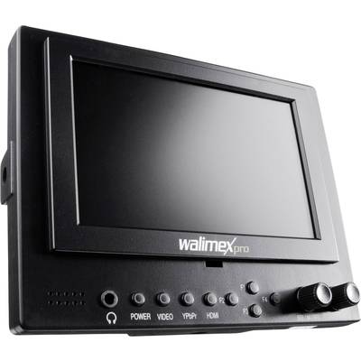Walimex Pro Cineast I Videomonitor für DSLRs 12.7 cm 5 Zoll HDMI®, AV, YPbPr