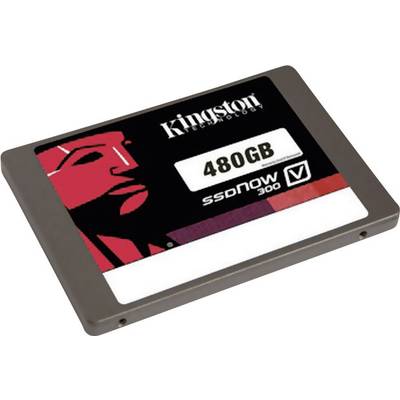 Kingston SSDNow V300 480 GB Interne SATA SSD 6.35 cm (2.5 Zoll) SATA 6 Gb/s Retail SV300S37A/480G