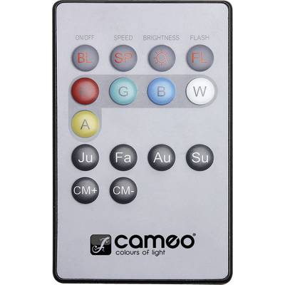 Cameo FLAT 1 REMOTE Fernbedienung  Passend für (Lichteffekt-Zubehör): PAR-Scheinwerfer (L x B x H) 85 x 52 x 7 mm