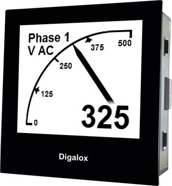 TDE Instruments Digalox DPM72-AVP Digitales Einbaumessgerät