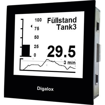 TDE Instruments Digalox DPM72-PP Digitales Einbaumessgerät  